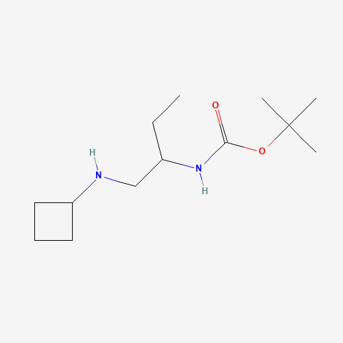 tert-butyl N-[1-(cyclobutylamino)butan-2-yl]carbamate (CAS: 1284249-44-0) - Related Chemical Product