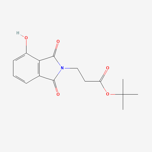 tert-butyl 3-(4-hydroxy-1,3-dioxoisoindol-2-yl)propanoate (CAS: 1256450-55-1) - Related Chemical Product