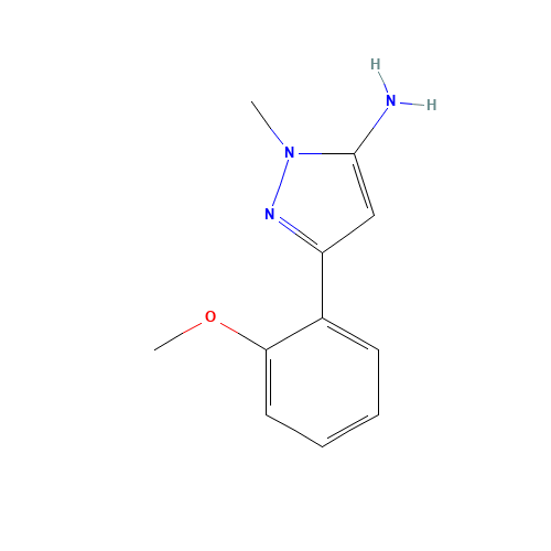 5-(2-methoxyphenyl)-2-methylpyrazol-3-amine (CAS: 957313-52-9) - Related Chemical Product
