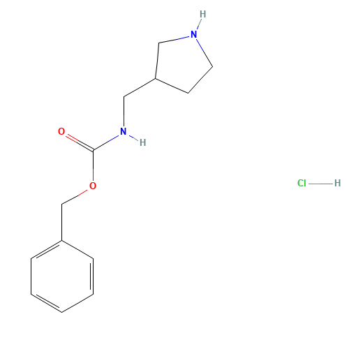benzyl N-(pyrrolidin-3-ylmethyl)carbamate;hydrochloride (CAS: 1179361-27-3) - Related Chemical Product
