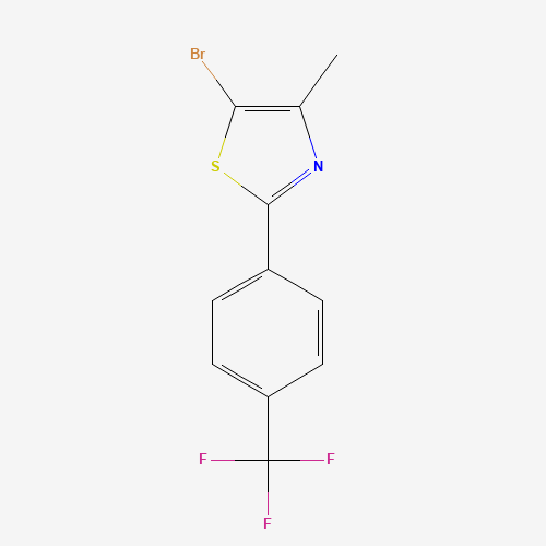 5-bromo-4-methyl-2-[4-(trifluoromethyl)phenyl]-1,3-thiazole (CAS: 850375-27-8) - Related Chemical Product