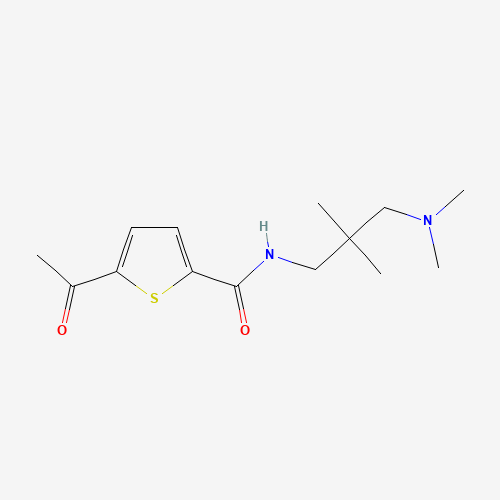5-acetyl-N-[3-(dimethylamino)-2,2-dimethylpropyl]thiophene-2-carboxamide (CAS: 925920-46-3) - Related Chemical Product