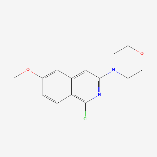 4-(1-chloro-6-methoxyisoquinolin-3-yl)morpholine (CAS: 630424-48-5) - Related Chemical Product