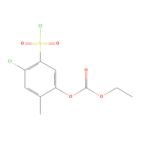 (4-chloro-5-chlorosulfonyl-2-methylphenyl) ethyl carbonate (CAS: 1245807-01-5) - Related Chemical Product