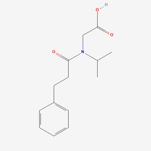 2-[3-phenylpropanoyl(propan-2-yl)amino]acetic acid (CAS: 163724-81-0) - Related Chemical Product