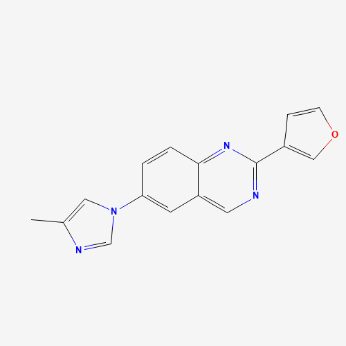 2-(furan-3-yl)-6-(4-methylimidazol-1-yl)quinazoline (CAS: 1201902-32-0) - Related Chemical Product