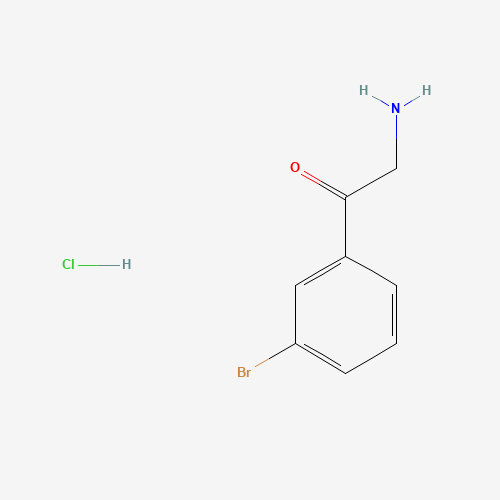 2-amino-1-(3-bromophenyl)ethanone;hydrochloride (CAS: 61858-39-7) - Related Chemical Product