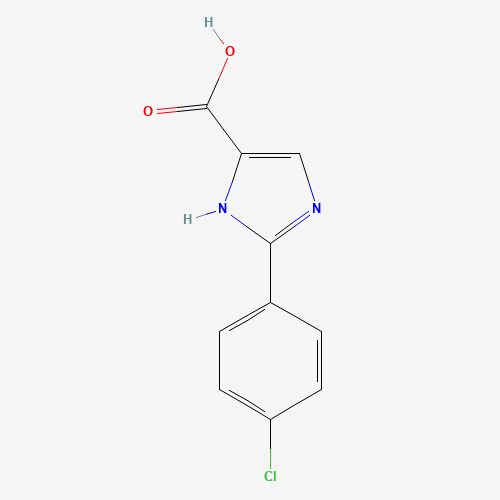 2-(4-chlorophenyl)-1H-imidazole-5-carboxylic acid (CAS: 34626-05-6) - Related Chemical Product