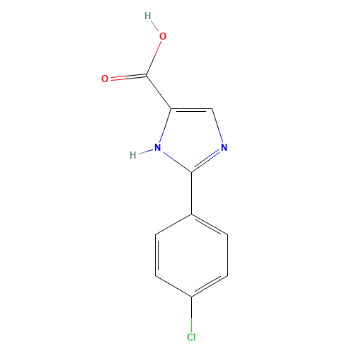2-(4-chlorophenyl)-1H-imidazole-5-carboxylic acid (CAS: 34626-05-6) - Related Chemical Product