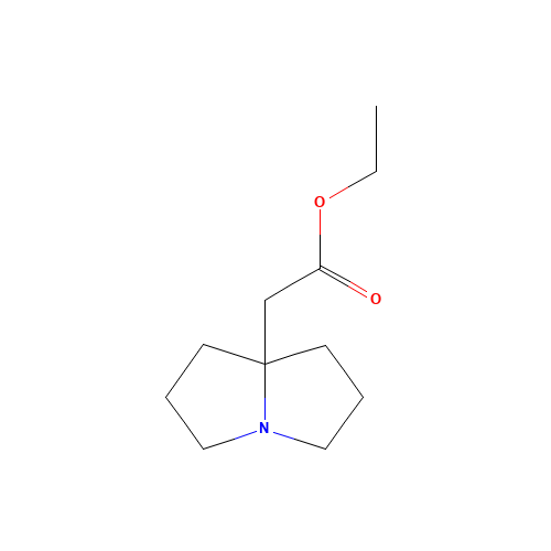 ethyl 2-(1,2,3,5,6,7-hexahydropyrrolizin-8-yl)acetate (CAS: 88069-56-1) - Related Chemical Product