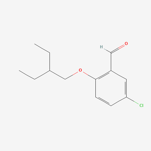 5-chloro-2-(2-ethylbutoxy)benzaldehyde (CAS: 1444368-20-0) - Related Chemical Product