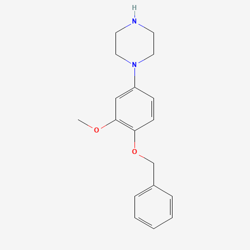 1-(3-methoxy-4-phenylmethoxyphenyl)piperazine (CAS: 142353-49-9) - Related Chemical Product