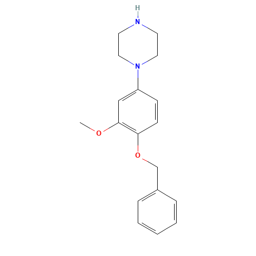 1-(3-methoxy-4-phenylmethoxyphenyl)piperazine (CAS: 142353-49-9) - Related Chemical Product