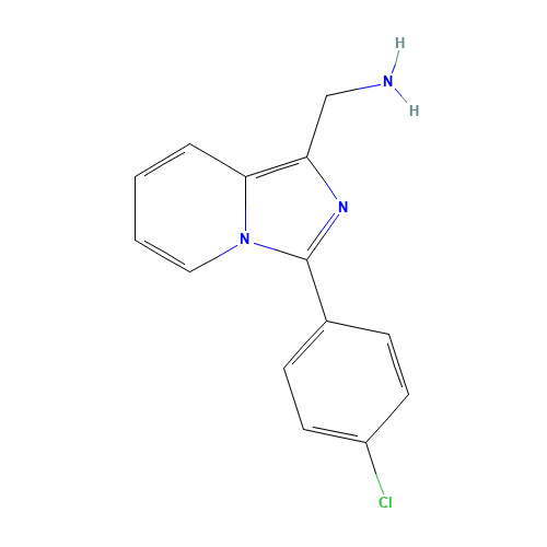 [3-(4-chlorophenyl)imidazo[1,5-a]pyridin-1-yl]methanamine (CAS: 885276-35-7) - Related Chemical Product