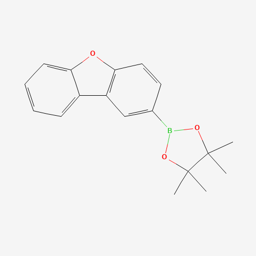 2-dibenzofuran-2-yl-4,4,5,5-tetramethyl-1,3,2-dioxaborolane (CAS: 947770-80-1) - Related Chemical Product