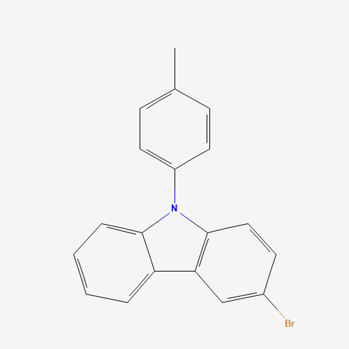 3-bromo-9-(4-methylphenyl)carbazole (CAS: 731016-44-7) - Related Chemical Product