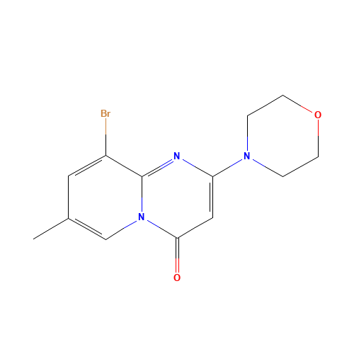 9-bromo-7-methyl-2-morpholin-4-ylpyrido[1,2-a]pyrimidin-4-one (CAS: 351002-16-9) - Related Chemical Product