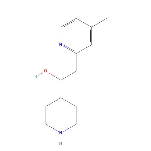 2-(4-methylpyridin-2-yl)-1-piperidin-4-ylethanol (CAS: 1038351-42-6) - Related Chemical Product
