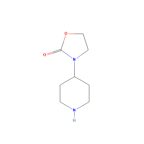 3-piperidin-4-yl-1,3-oxazolidin-2-one (CAS: 164518-96-1) - Related Chemical Product