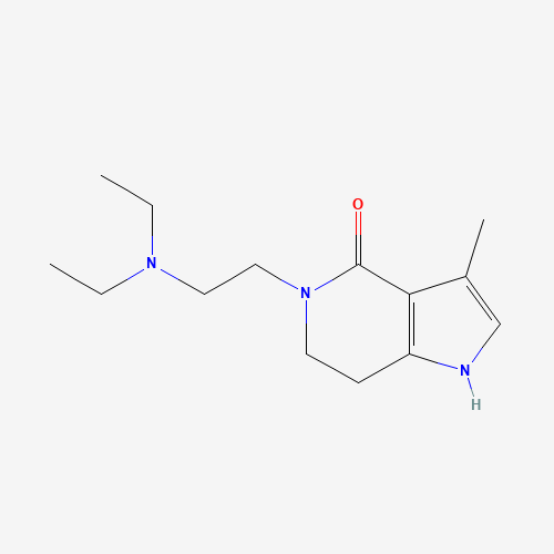 5-[2-(diethylamino)ethyl]-3-methyl-6,7-dihydro-1H-pyrrolo[3,2-c]pyridin-4-one (CAS: 945381-60-2) - Related Chemical Product