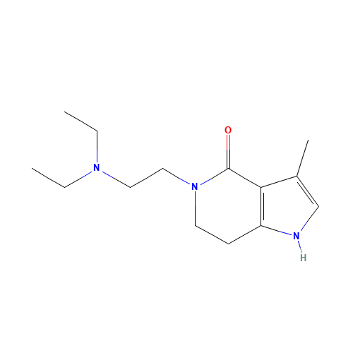 5-[2-(diethylamino)ethyl]-3-methyl-6,7-dihydro-1H-pyrrolo[3,2-c]pyridin-4-one (CAS: 945381-60-2) - Related Chemical Product