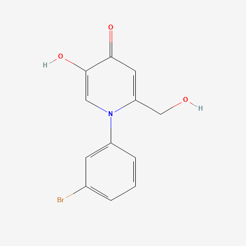 1-(3-bromophenyl)-5-hydroxy-2-(hydroxymethyl)pyridin-4-one (CAS: 1333331-97-7) - Related Chemical Product