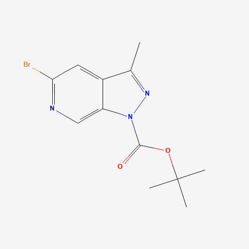 tert-butyl 5-bromo-3-methylpyrazolo[3,4-c]pyridine-1-carboxylate (CAS: 929617-42-5) - Related Chemical Product