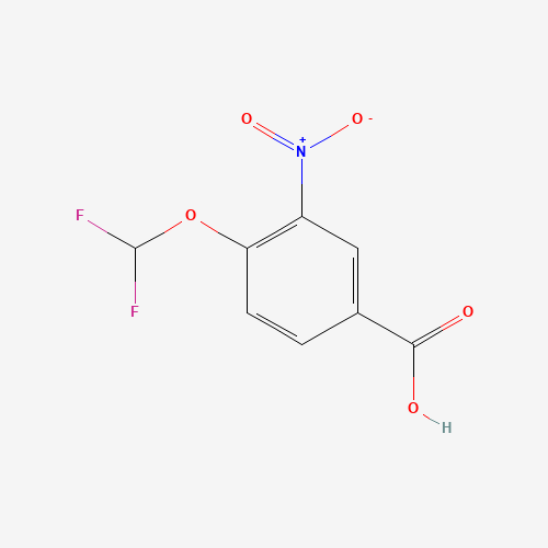 4-(difluoromethoxy)-3-nitrobenzoic acid (CAS: 906747-90-8) - Related Chemical Product