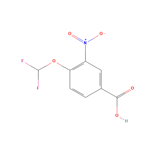 4-(difluoromethoxy)-3-nitrobenzoic acid (CAS: 906747-90-8) - Related Chemical Product