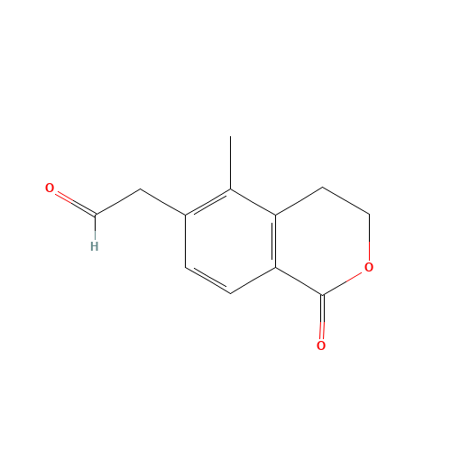 2-(5-methyl-1-oxo-3,4-dihydroisochromen-6-yl)acetaldehyde (CAS: 1374572-74-3) - Related Chemical Product