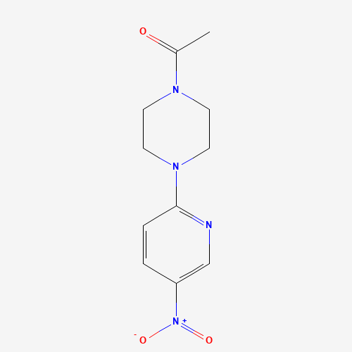 1-[4-(5-nitropyridin-2-yl)piperazin-1-yl]ethanone (CAS: 941119-19-3) - Related Chemical Product
