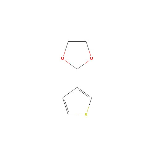 2-thiophen-3-yl-1,3-dioxolane (CAS: 13250-82-3) - Related Chemical Product