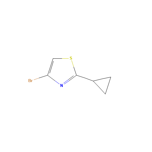 4-bromo-2-cyclopropyl-1,3-thiazole (CAS: 1086381-69-2) - Related Chemical Product