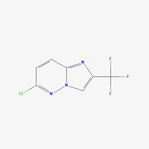 6-chloro-2-(trifluoromethyl)imidazo[1,2-b]pyridazine (CAS: 109113-97-5) - Related Chemical Product