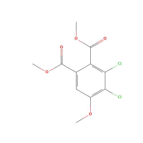 dimethyl 3,4-dichloro-5-methoxybenzene-1,2-dicarboxylate (CAS: 57296-47-6) - Related Chemical Product