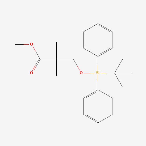 methyl 3-[tert-butyl(diphenyl)silyl]oxy-2,2-dimethylpropanoate (CAS: 292073-50-8) - Related Chemical Product