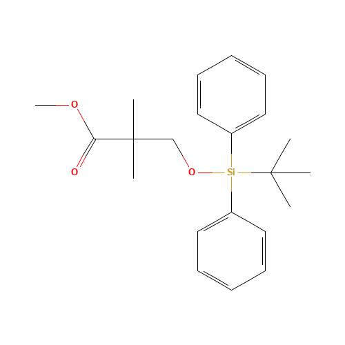 methyl 3-[tert-butyl(diphenyl)silyl]oxy-2,2-dimethylpropanoate (CAS: 292073-50-8) - Related Chemical Product
