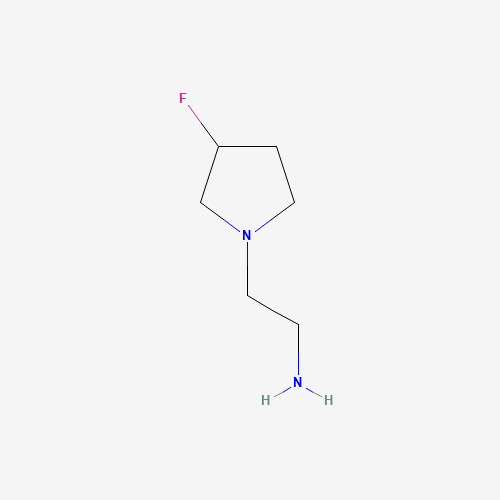 2-(3-fluoropyrrolidin-1-yl)ethanamine (CAS: 477577-18-7) - Related Chemical Product