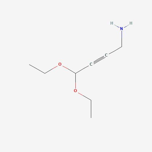 4,4-diethoxybut-2-yn-1-amine (CAS: 124744-14-5) - Related Chemical Product