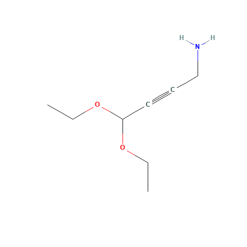 4,4-diethoxybut-2-yn-1-amine (CAS: 124744-14-5) - Related Chemical Product