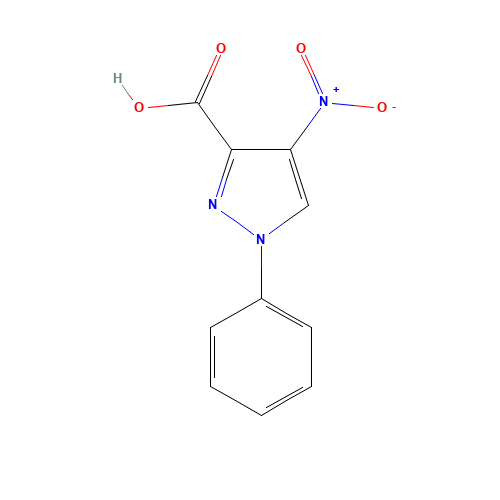 4-nitro-1-phenylpyrazole-3-carboxylic acid (CAS: 701917-03-5) - Related Chemical Product