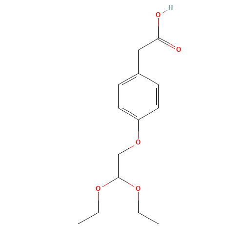 2-[4-(2,2-diethoxyethoxy)phenyl]acetic acid (CAS: 142935-69-1) - Related Chemical Product