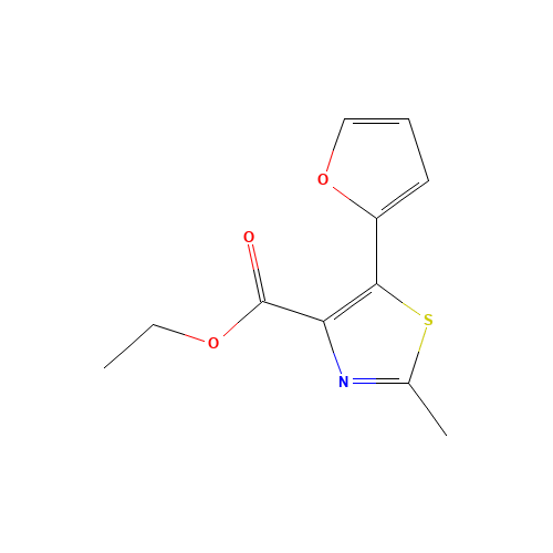 ethyl 5-(furan-2-yl)-2-methyl-1,3-thiazole-4-carboxylate (CAS: 161198-47-6) - Related Chemical Product