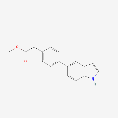 methyl 2-[4-(2-methyl-1H-indol-5-yl)phenyl]propanoate (CAS: 236747-79-8) - Related Chemical Product