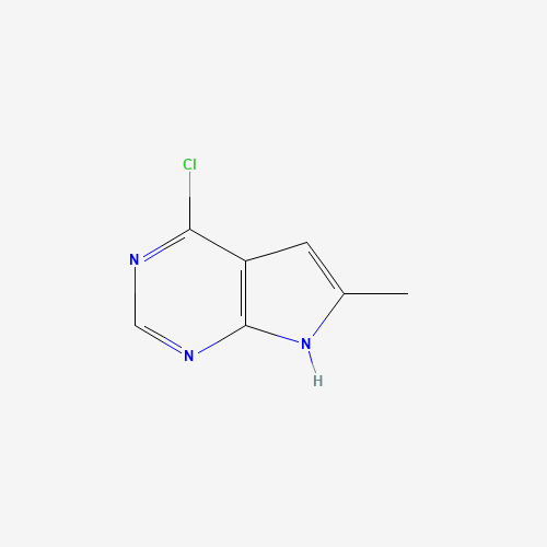 4-chloro-6-methyl-7H-pyrrolo[2,3-d]pyrimidine (CAS: 35808-68-5) - Related Chemical Product