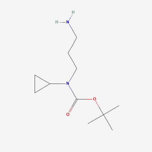tert-butyl N-(3-aminopropyl)-N-cyclopropylcarbamate (CAS: 862718-31-8) - Related Chemical Product
