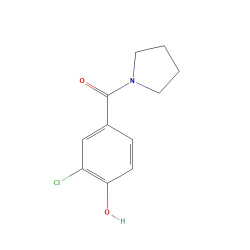 (3-chloro-4-hydroxyphenyl)-pyrrolidin-1-ylmethanone (CAS: 1019361-97-7) - Related Chemical Product