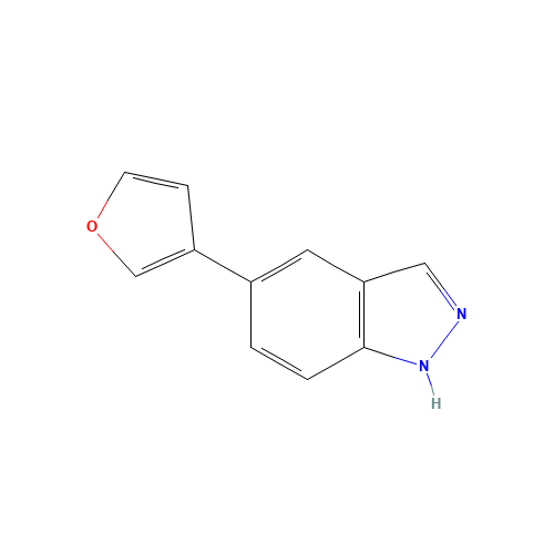 5-(furan-3-yl)-1H-indazole (CAS: 885272-45-7) - Related Chemical Product