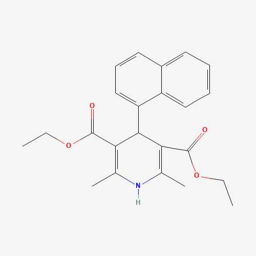diethyl 2,6-dimethyl-4-naphthalen-1-yl-1,4-dihydropyridine-3,5-dicarboxylate (CAS: 34148-71-5) - Related Chemical Product