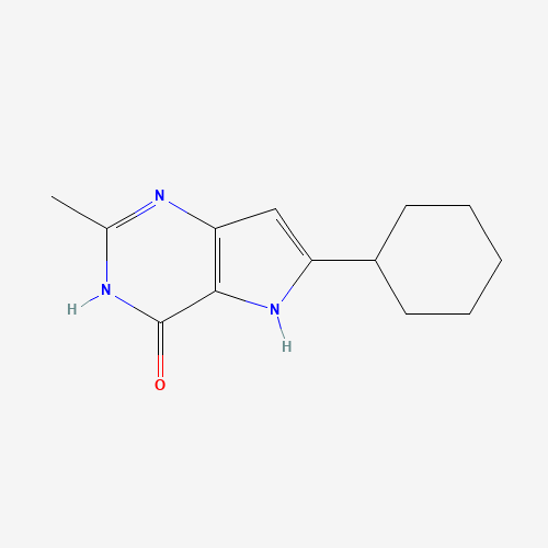 6-cyclohexyl-2-methyl-1,5-dihydropyrrolo[3,2-d]pyrimidin-4-one (CAS: 237435-48-2) - Related Chemical Product